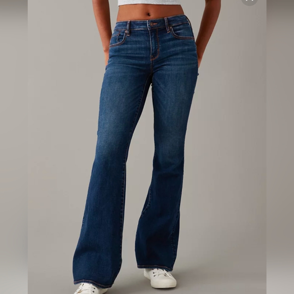 American Eagle Y2K low-rise Bootcut 8 XLong